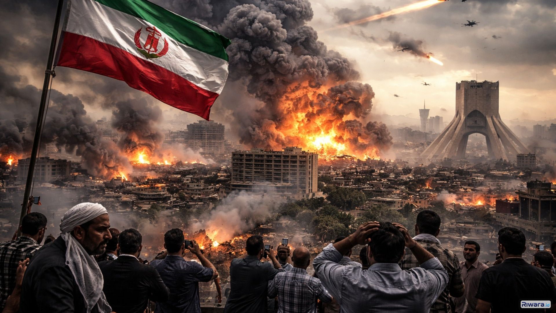 Ilustrasi Iran Tuding Serangan AS&ndash;Israel Picu Eskalasi Berbahaya di Timur Tengah